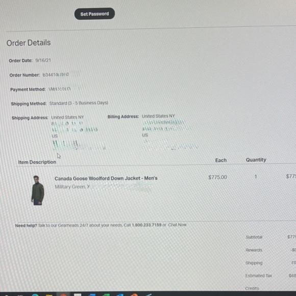 Canada Goose Woolford Down Coat - Picture 6 of 6